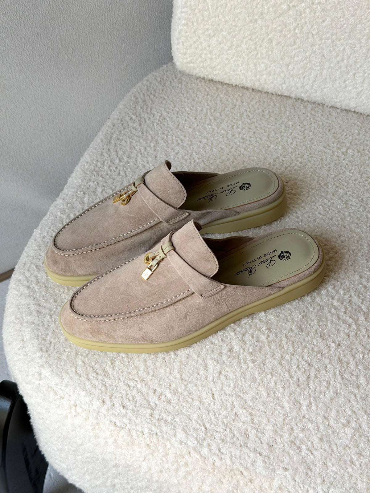 Loro Piana Babouche Charms Flat. - 10