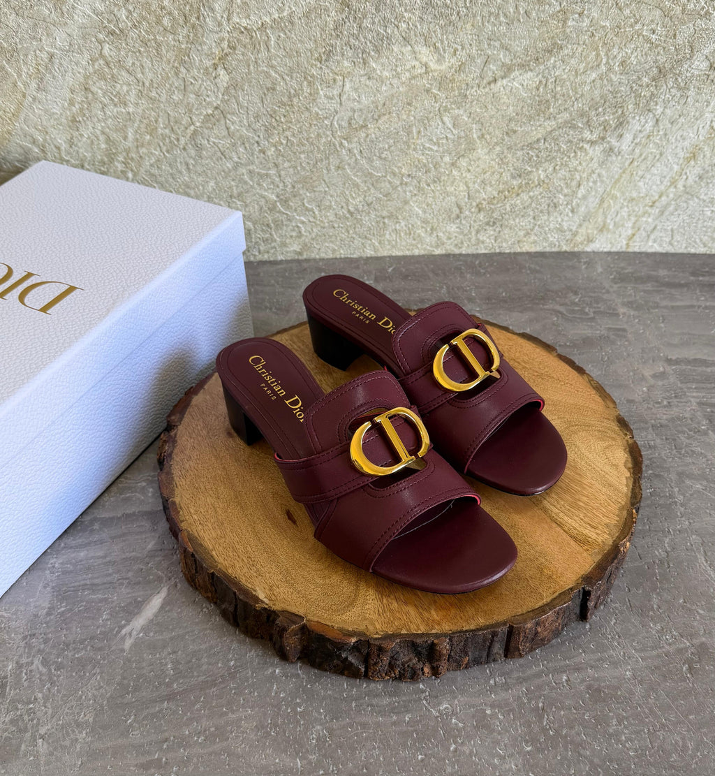 Dior Black Leather 30 Montaigne sandals - 3