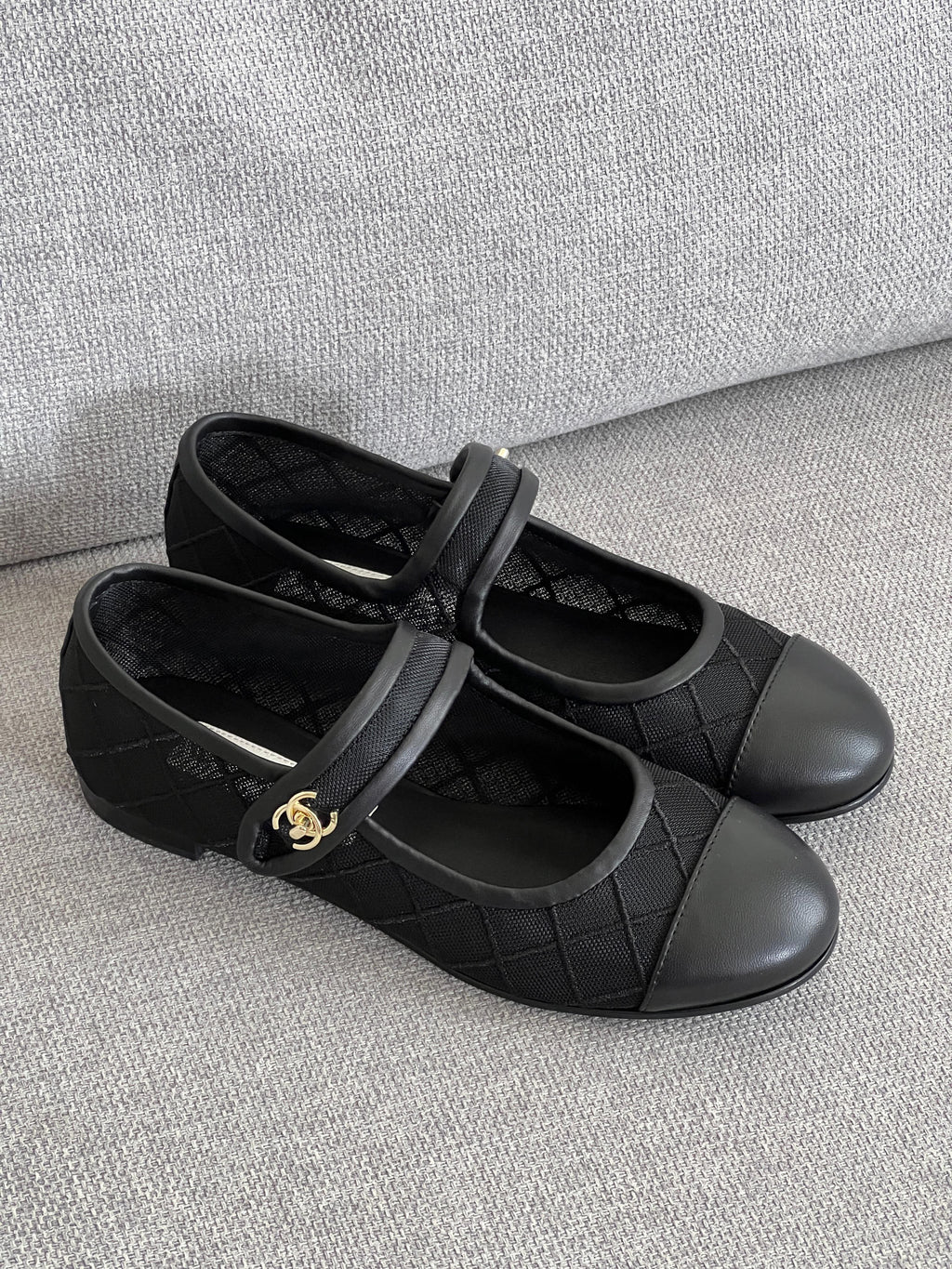 CHANEL Mary Jane Ballet Flats