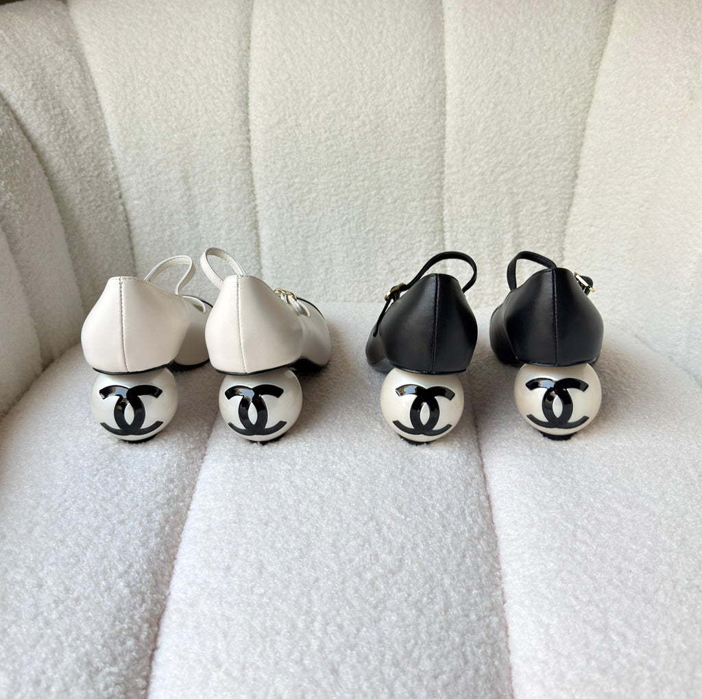 CHANEL Mary Janes Lambskin Patent Calfskin heels - 5