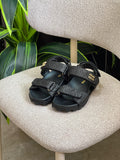 Miu Miu Canvas slide sandals