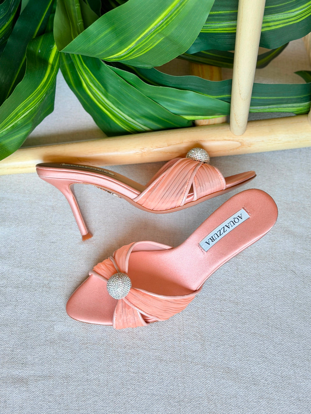 Aquazzura Embellished Mystery Mules 85 - 4