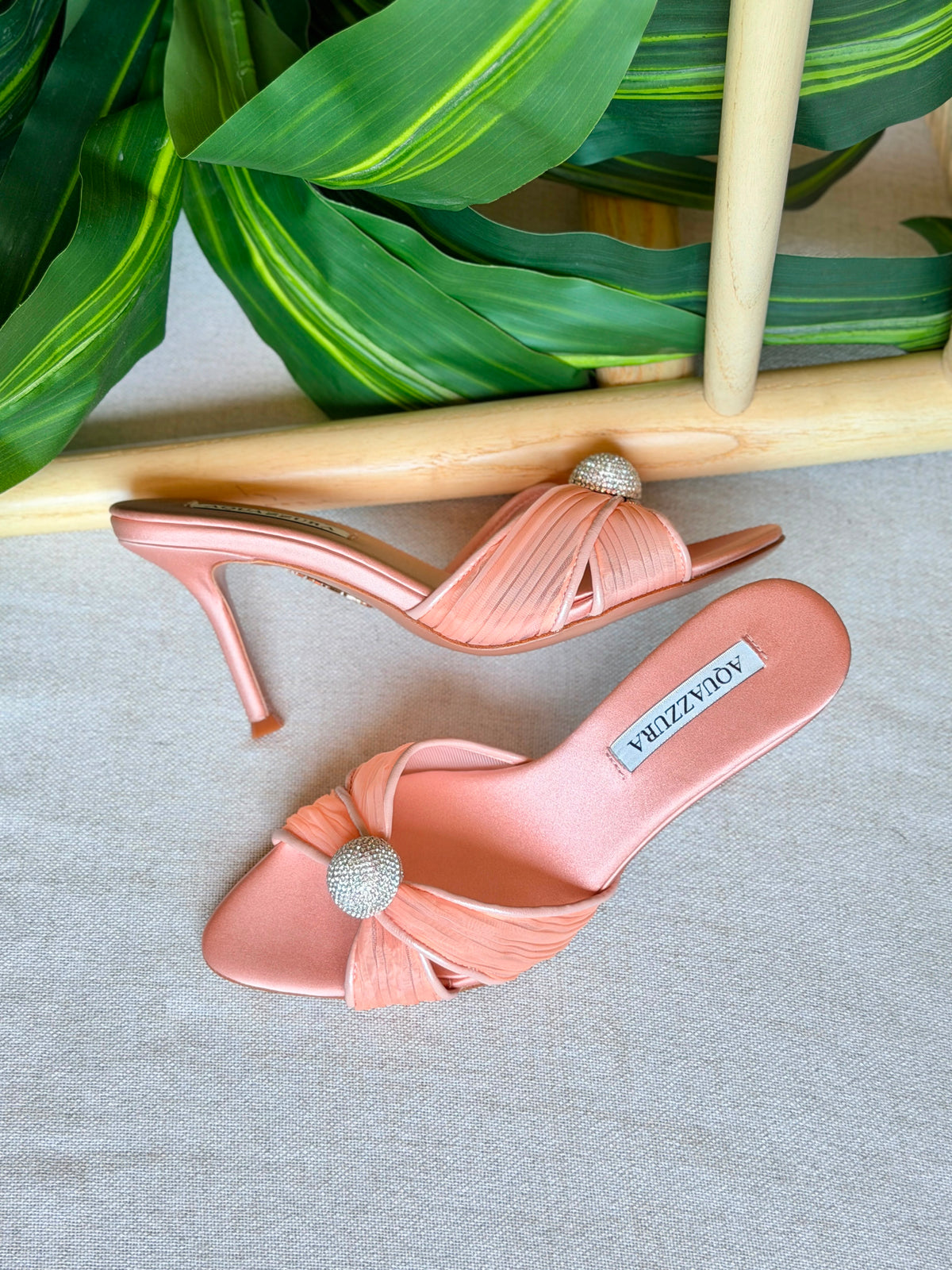 Aquazzura Embellished Mystery Mules 85 - 4