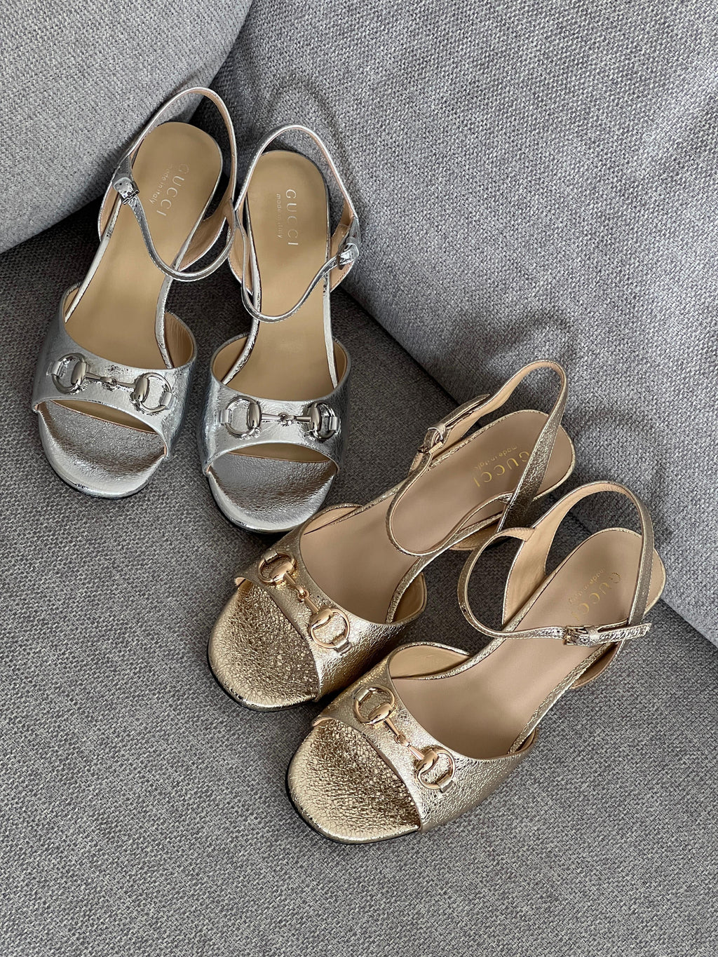Gucci Horsebit mid-heel sandals - 4