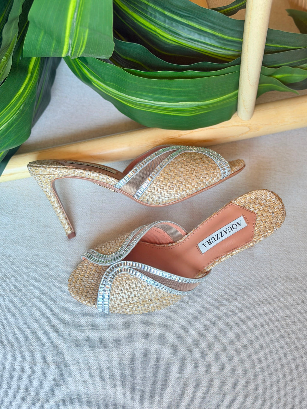 Aquazzura Wild Aurora 75 Mules - 3