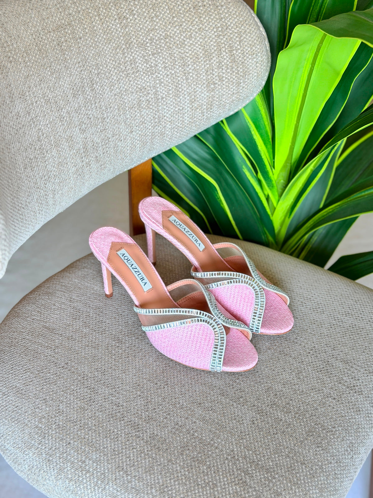 Aquazzura Wild Aurora 75 Mules - 5