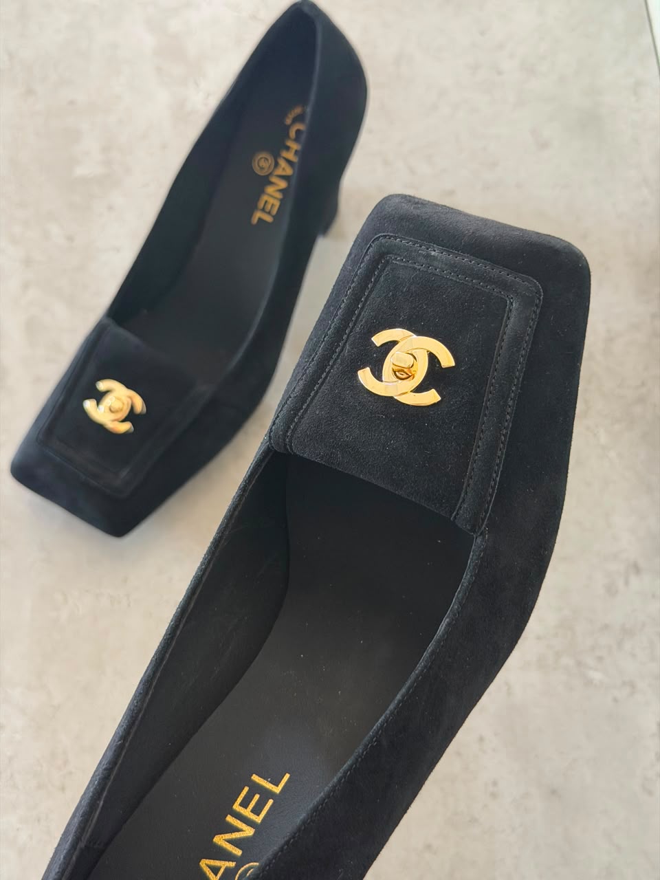 Chanel Pumps - Suede calfskin - 3