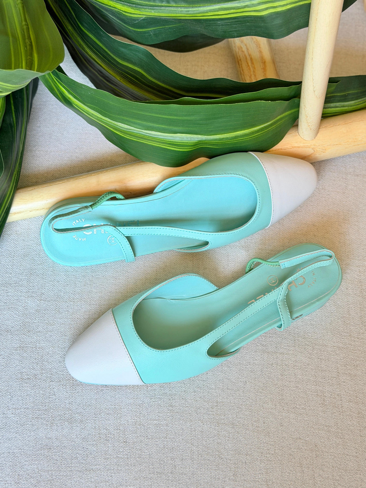 Chanel Flat Slingbacks - 2