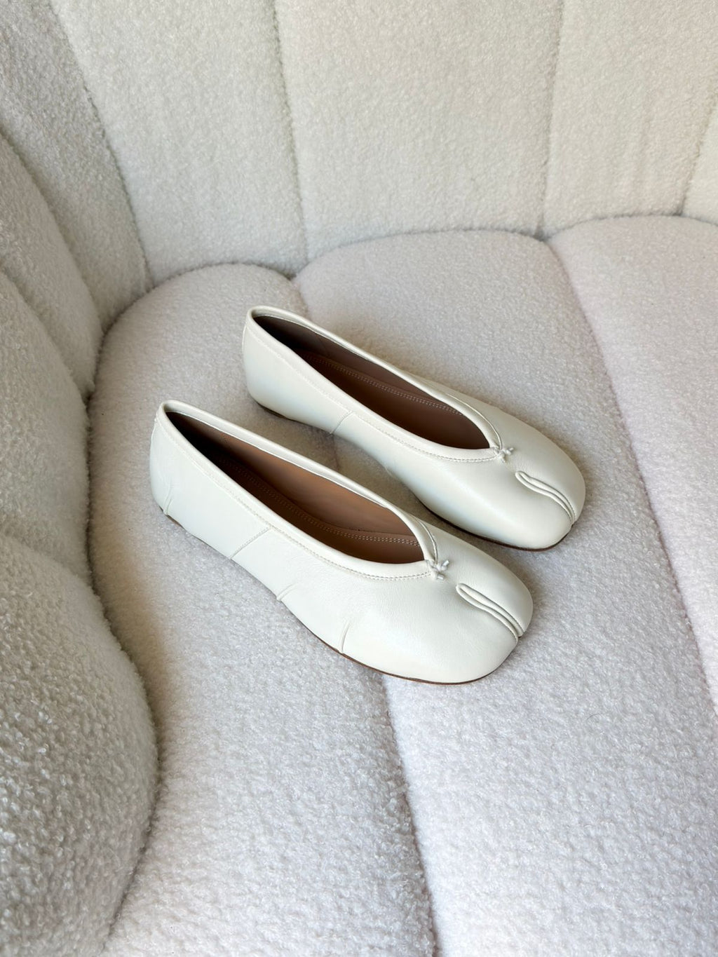 Maison Margiela Tabi split-toe Ballet Flats - 3