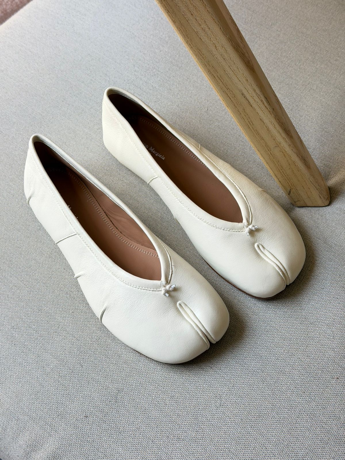 Maison Margiela Tabi split-toe Ballet Flats - 4