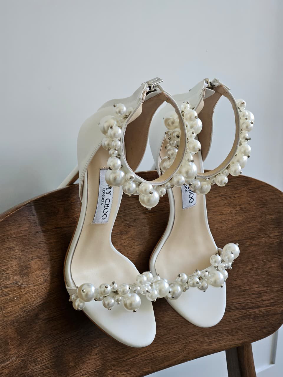 Jimmy Choo Maisel 100 Embellished Leather Sandals - 5