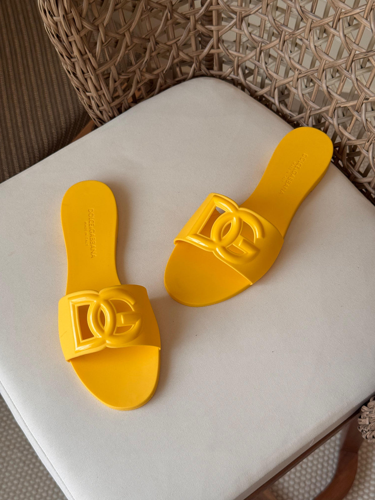 Dolce&Gabbana DG rubber slides - 7