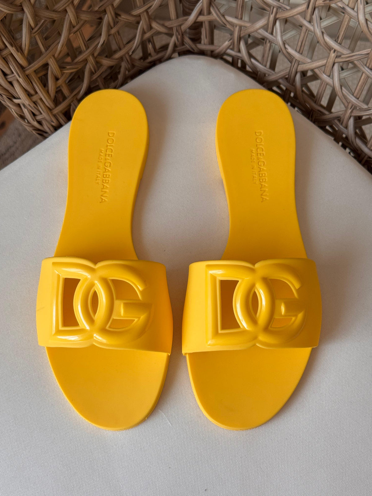 Dolce&Gabbana DG rubber slides - 6