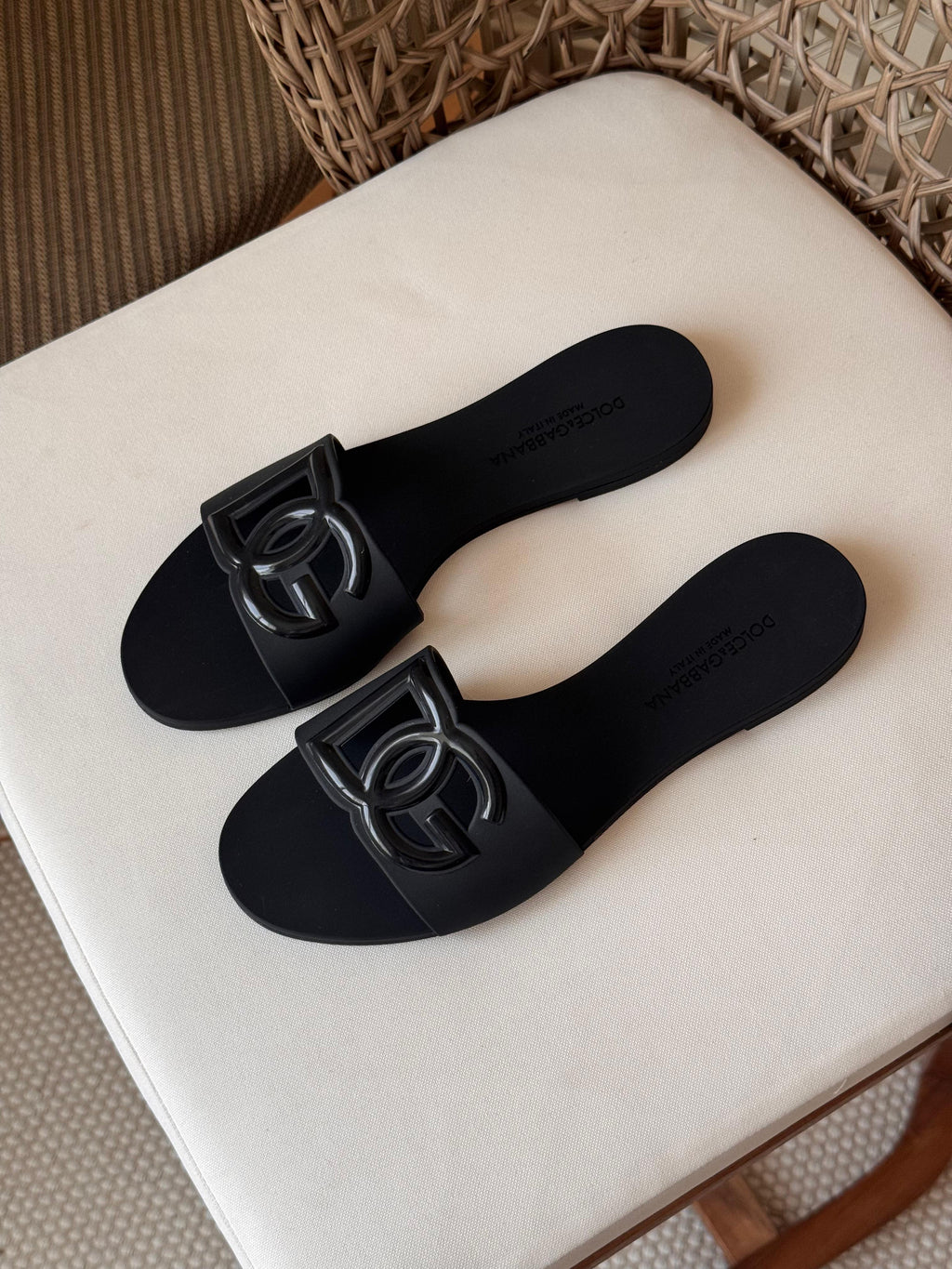 Dolce&Gabbana DG rubber slides - 9