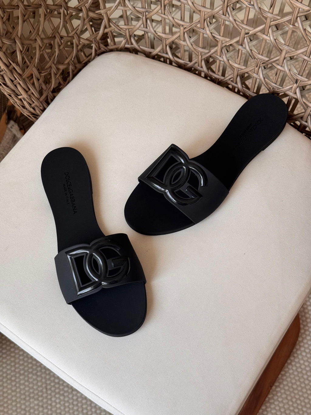 Dolce&Gabbana DG rubber slides - 2