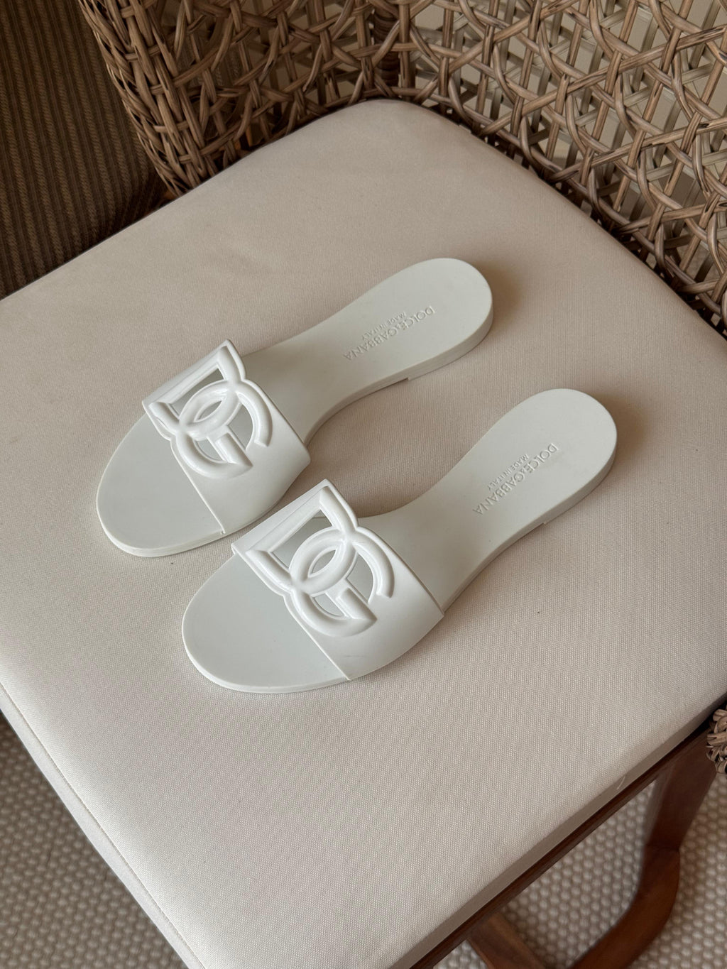 Dolce&Gabbana DG rubber slides - 13