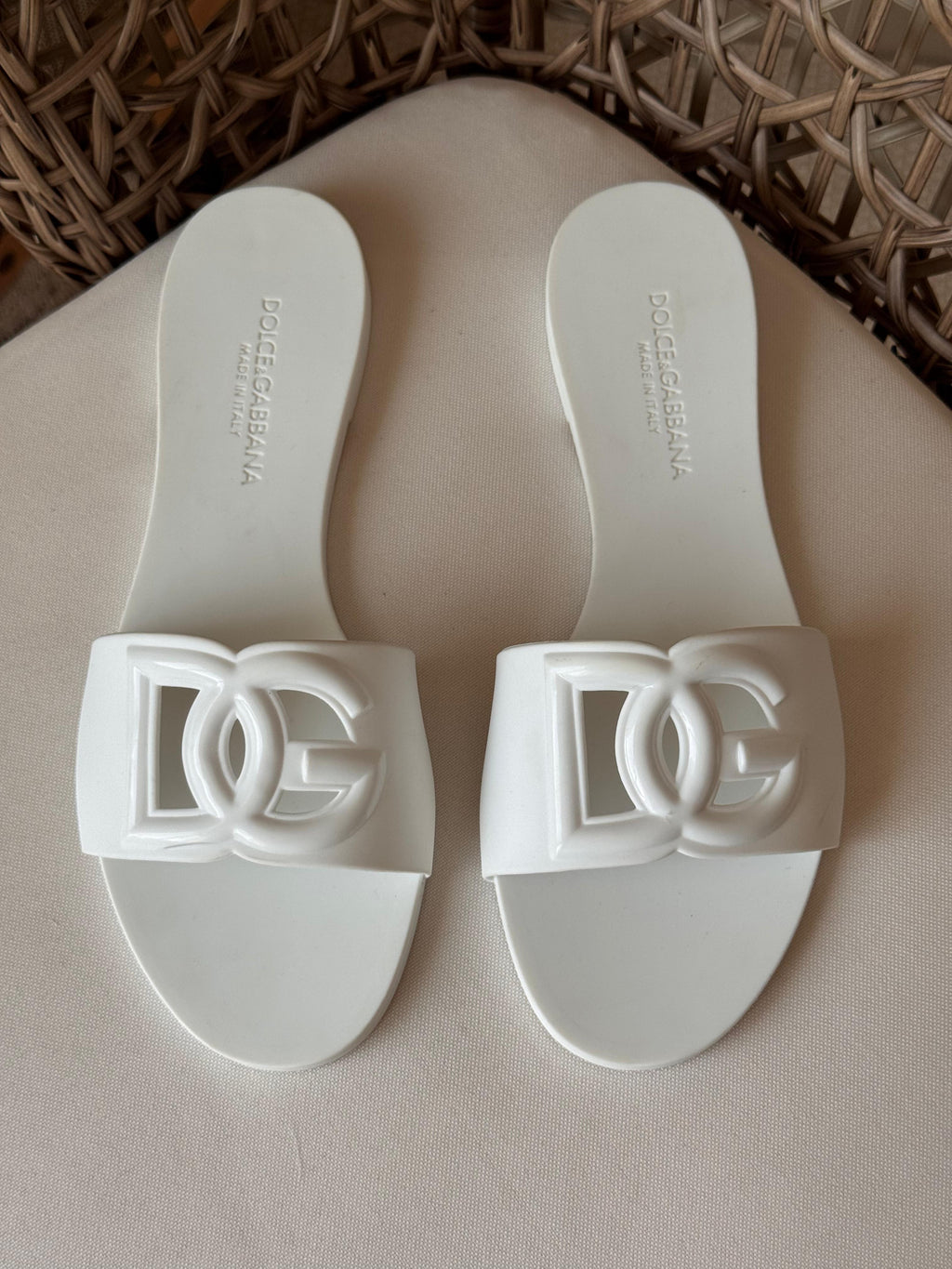 Dolce&Gabbana DG rubber slides - 11