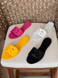 Dolce&Gabbana DG rubber slides