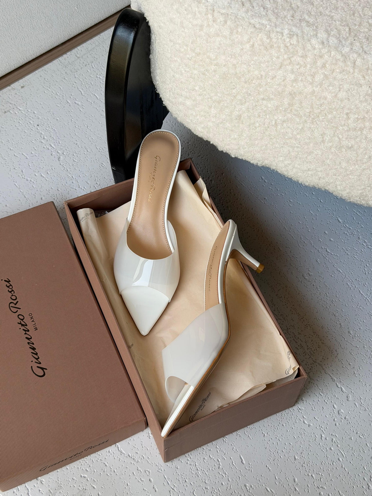 Gianvito Rossi Ellle 55 Mules - 20