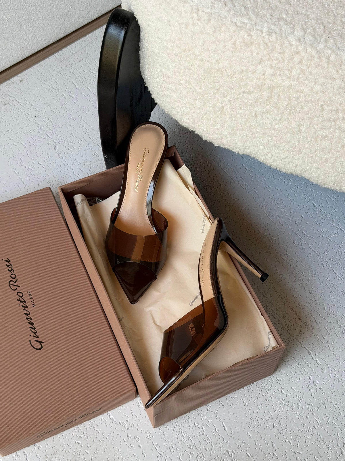 Gianvito Rossi Ellle 105 Mules - 19
