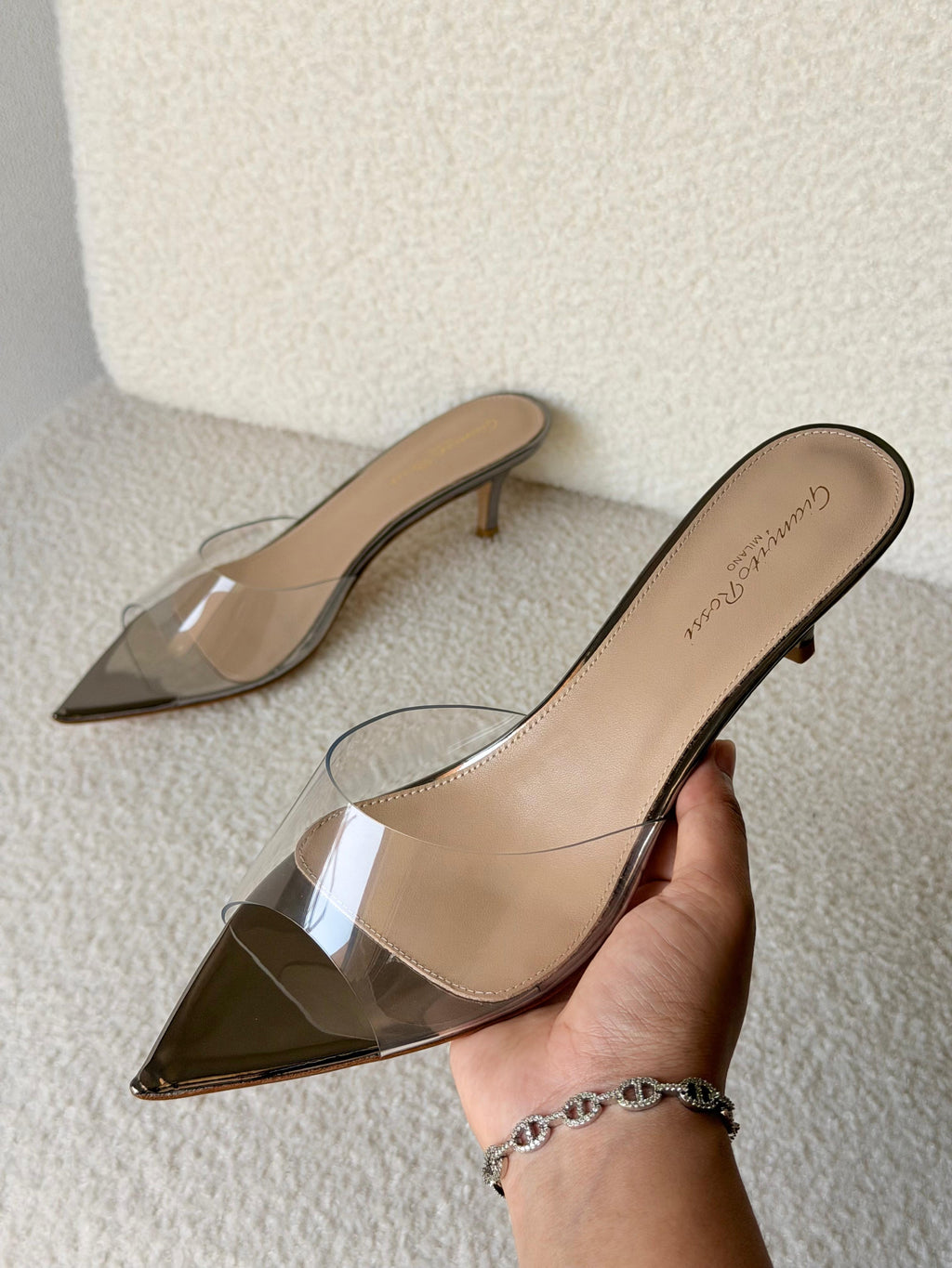 Gianvito Rossi Ellle 55 Mules - 8