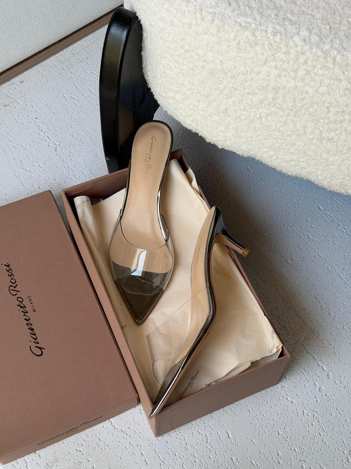 Gianvito Rossi Ellle 105 Mules - 16