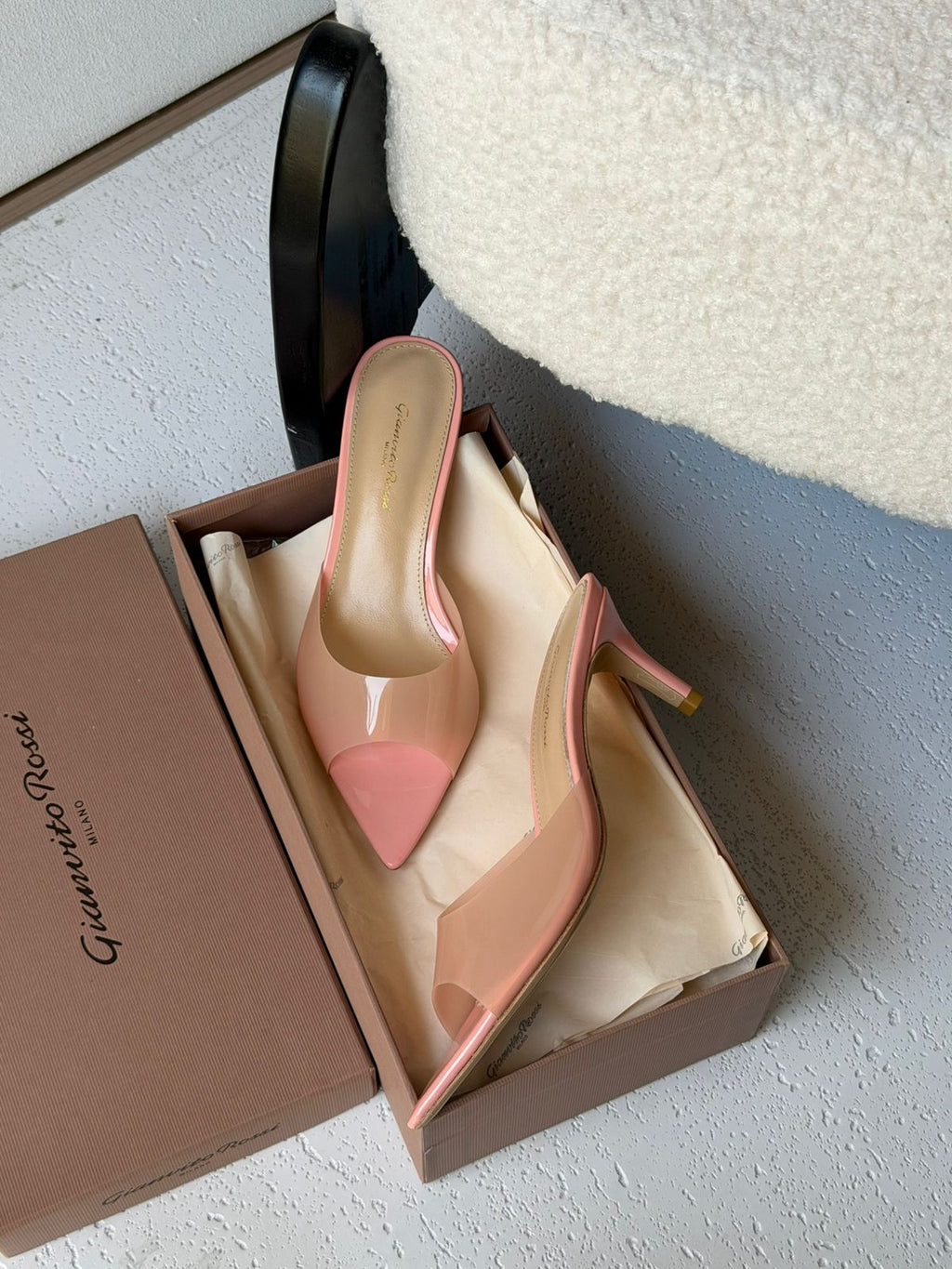Gianvito Rossi Ellle 55 Mules - 11