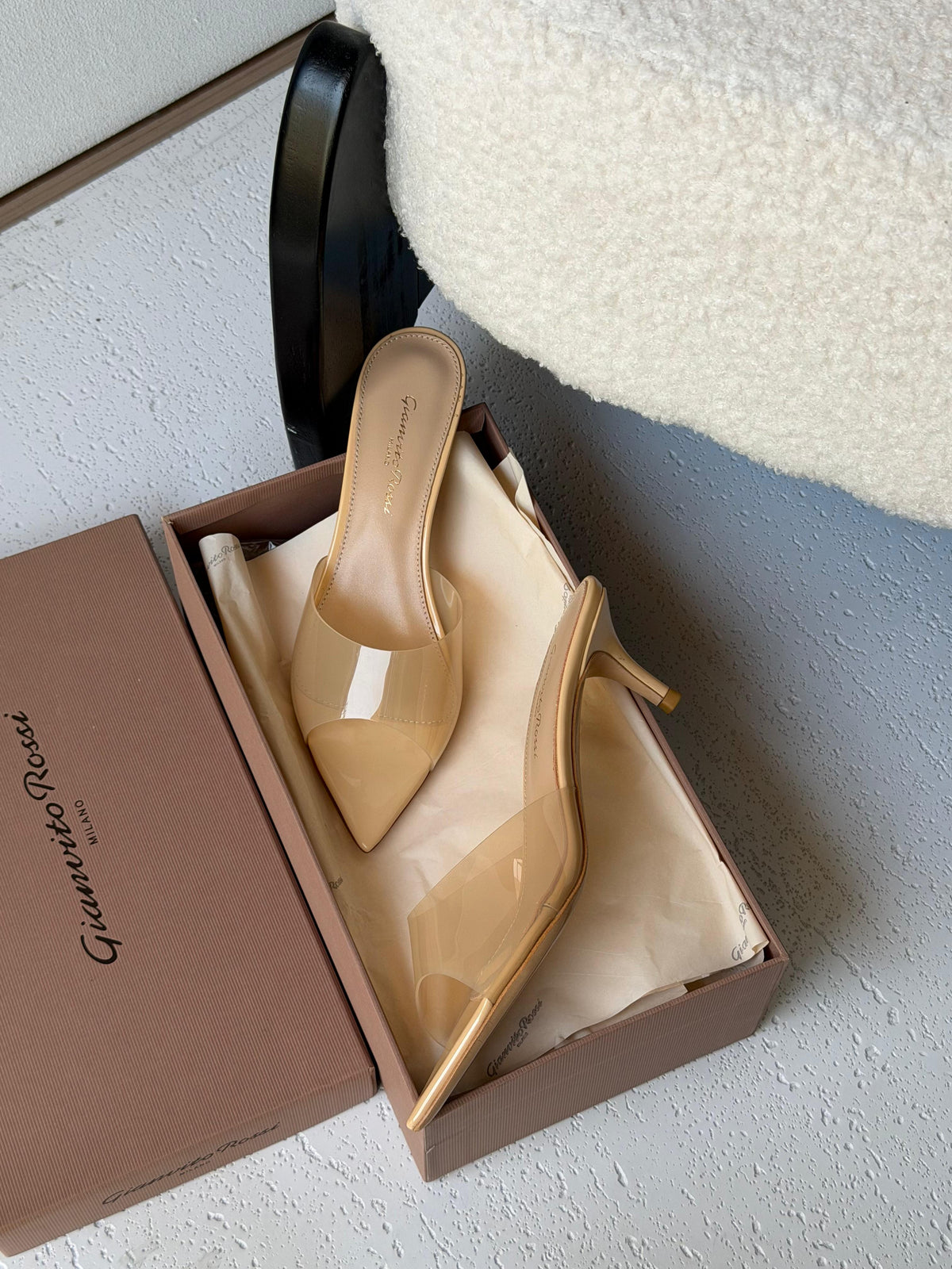 Gianvito Rossi Ellle 55 Mules - 14