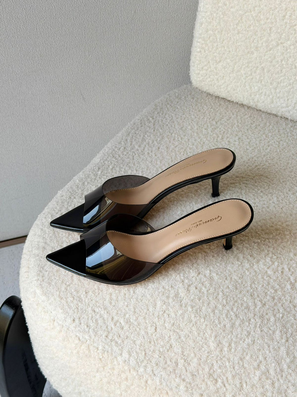 Gianvito Rossi Ellle 55 Mules - 17