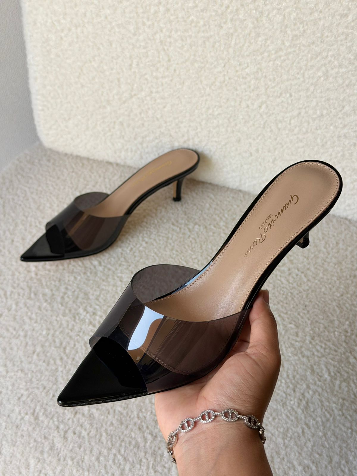 Gianvito Rossi Ellle 55 Mules - 15