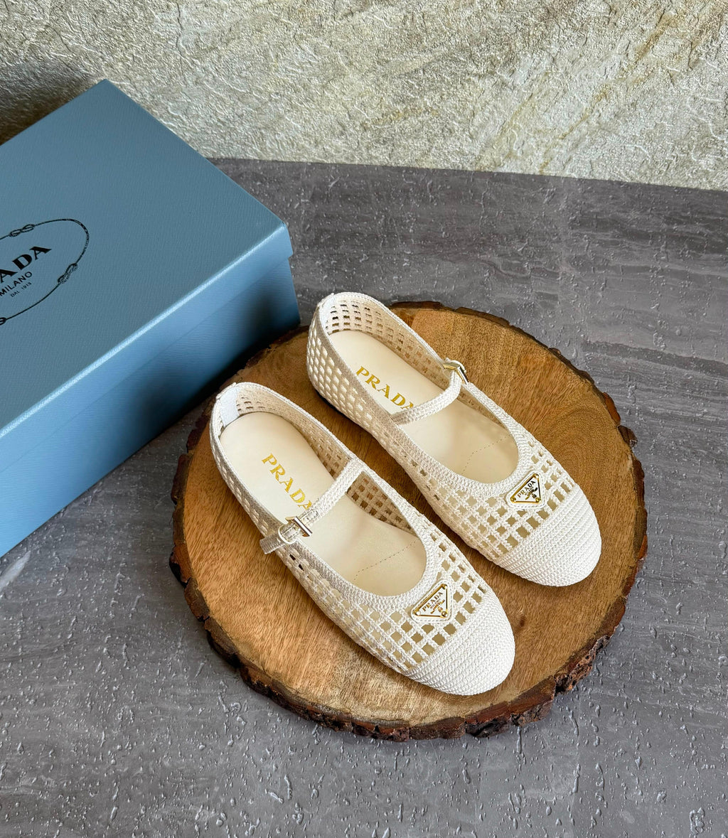 Prada Crochet ballerinas - 3