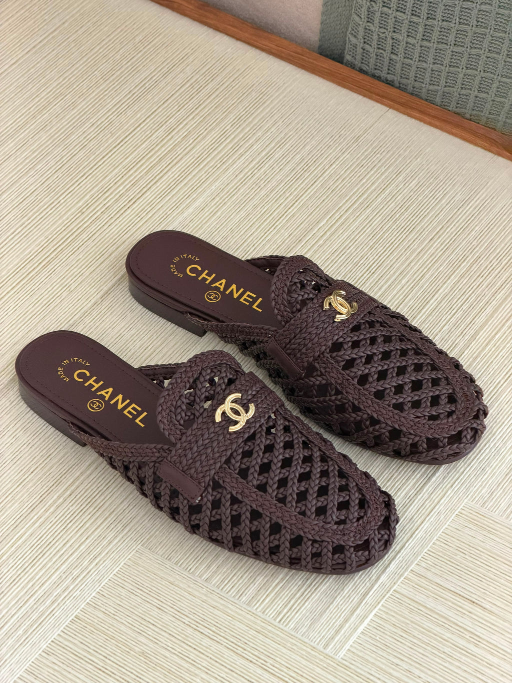 Chanel Mocassins Mules- Lambskin - 3