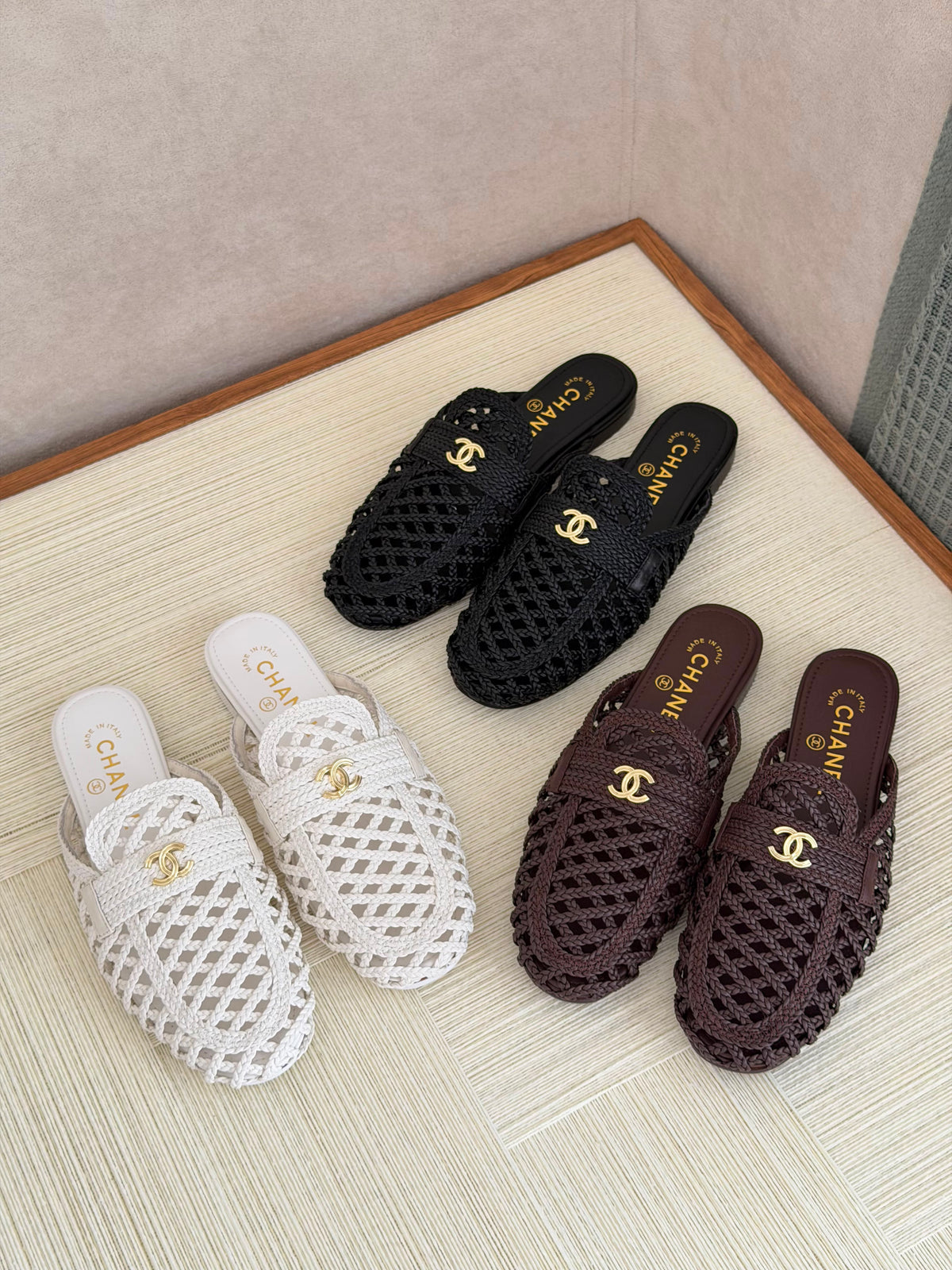 Chanel Mocassins Mules- Lambskin - 2