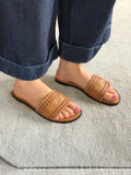 Christian Dior D-Lane Slide In Calfskin Slide