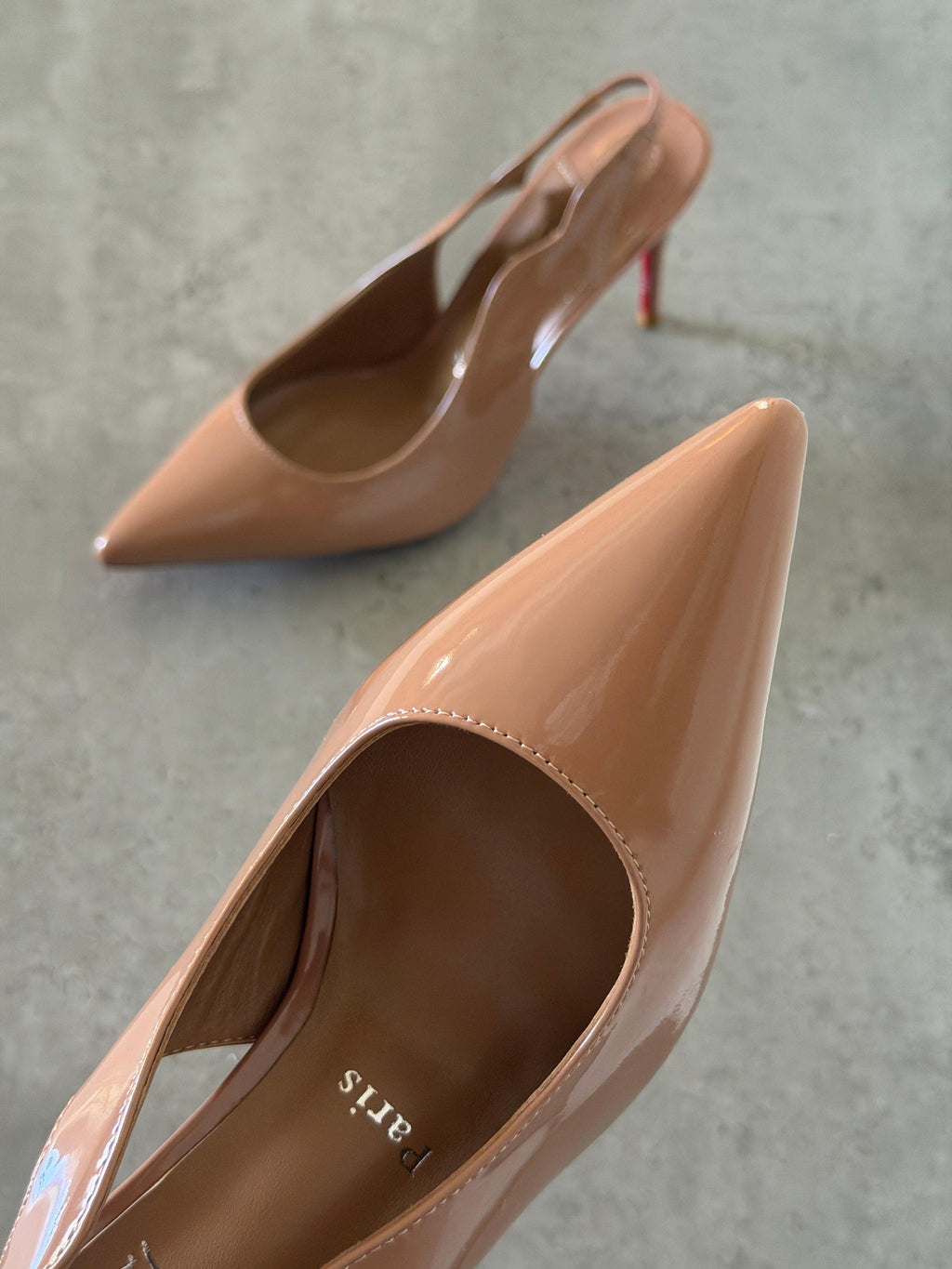 Christian Louboutin Neutral Hot Chick 70 Pumps - 9