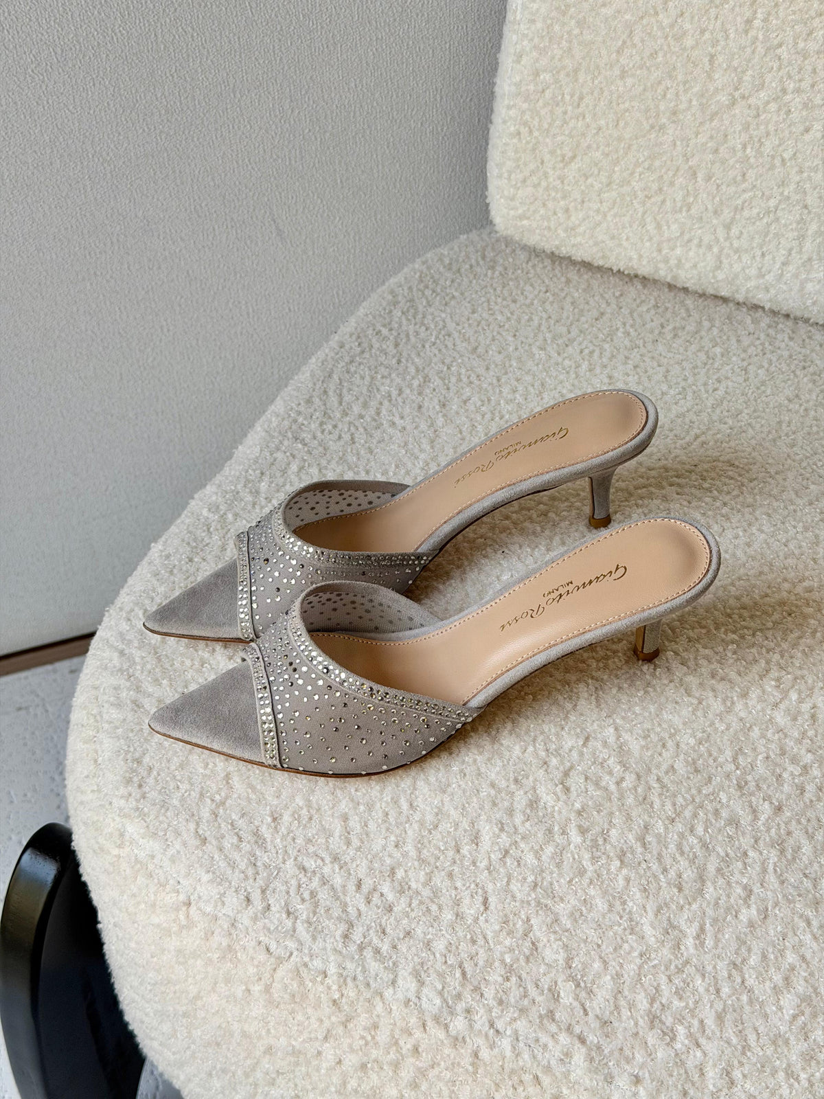Gianvito Rossi Rania 55 Embellished Mules - 18