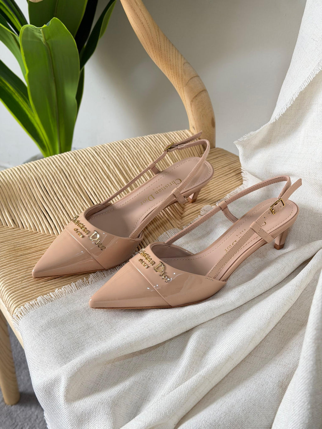 Dior Slingback Pumps Patent Calfskin - 6