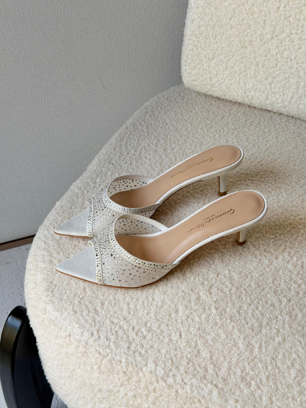 Gianvito Rossi Rania 55 Embellished Mules - 10