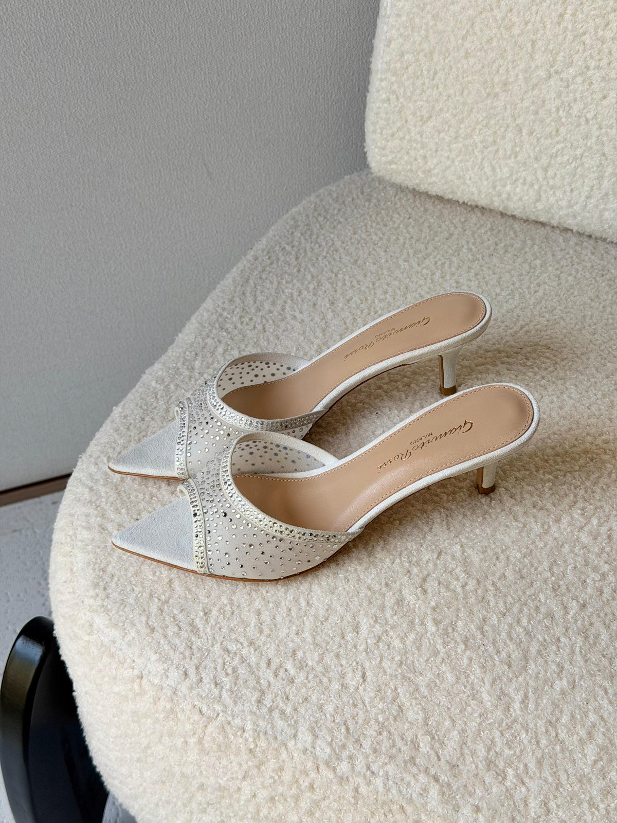 Gianvito Rossi Rania 55 Embellished Mules - 10