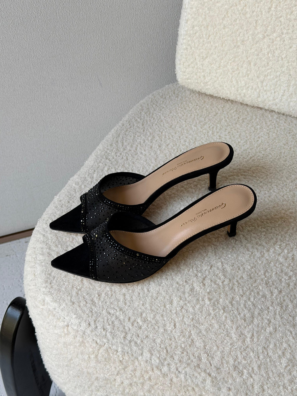 Gianvito Rossi Rania 55 Embellished Mules - 2
