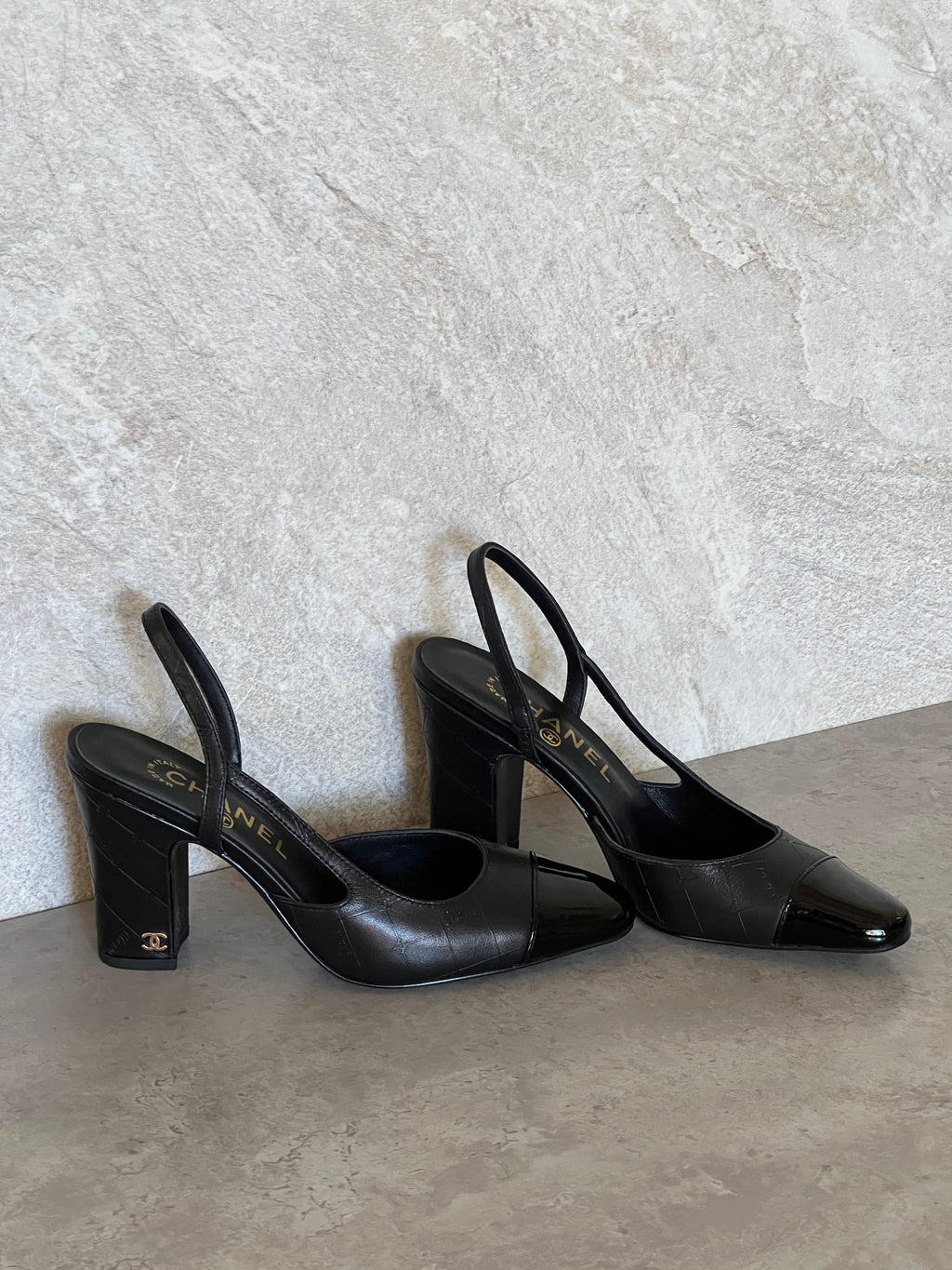 Chanel Slingback Heels - 3