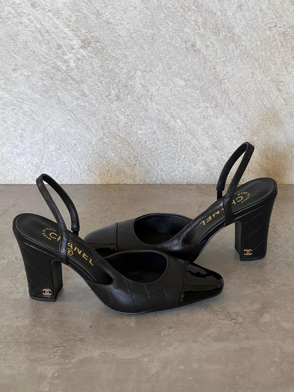 Chanel Slingback Heels - 4