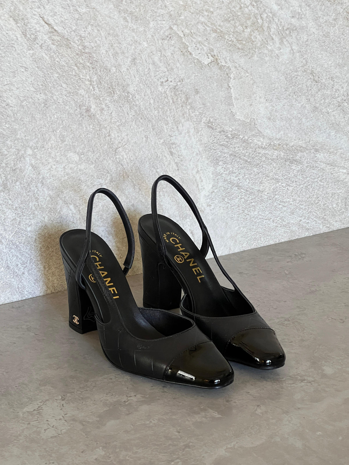 Chanel Slingback Heels - 5