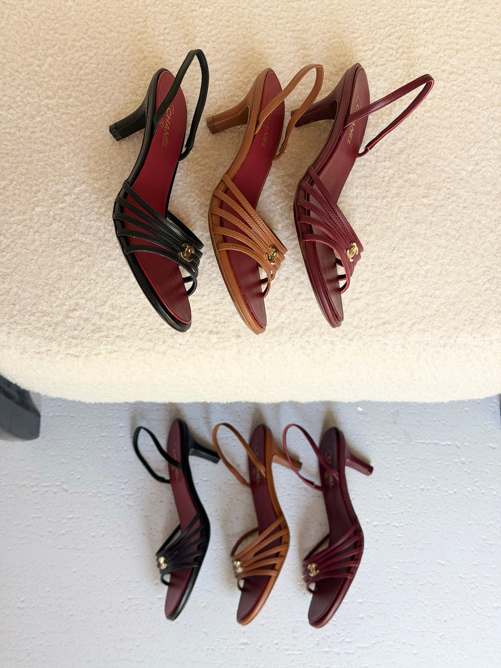 Chanel Sandals - Goatskin - 12