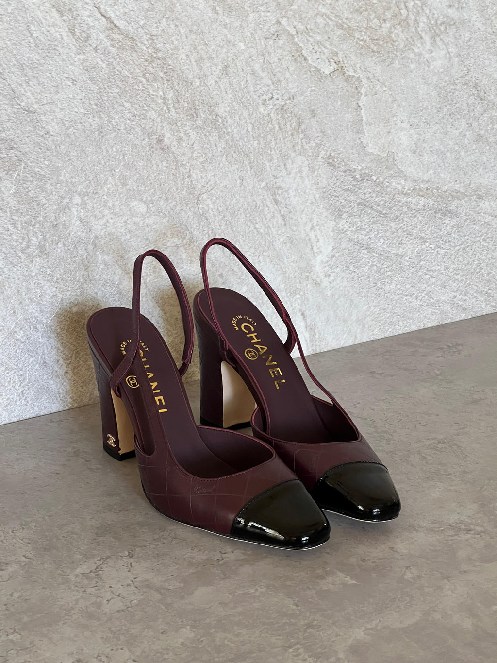 Chanel Slingback Heels - 8