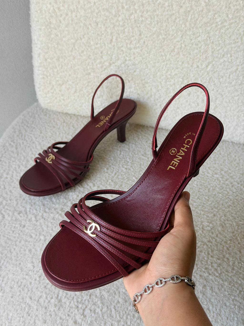 Chanel Sandals - Goatskin - 8