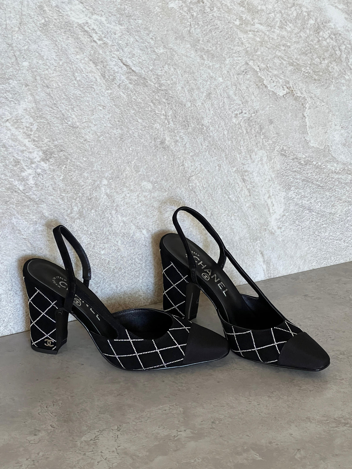 Chanel Slingback Heels