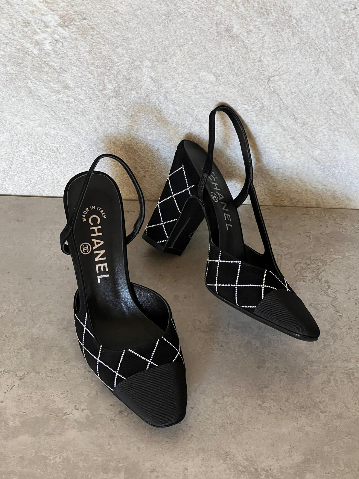 Chanel Slingback Heels - 3