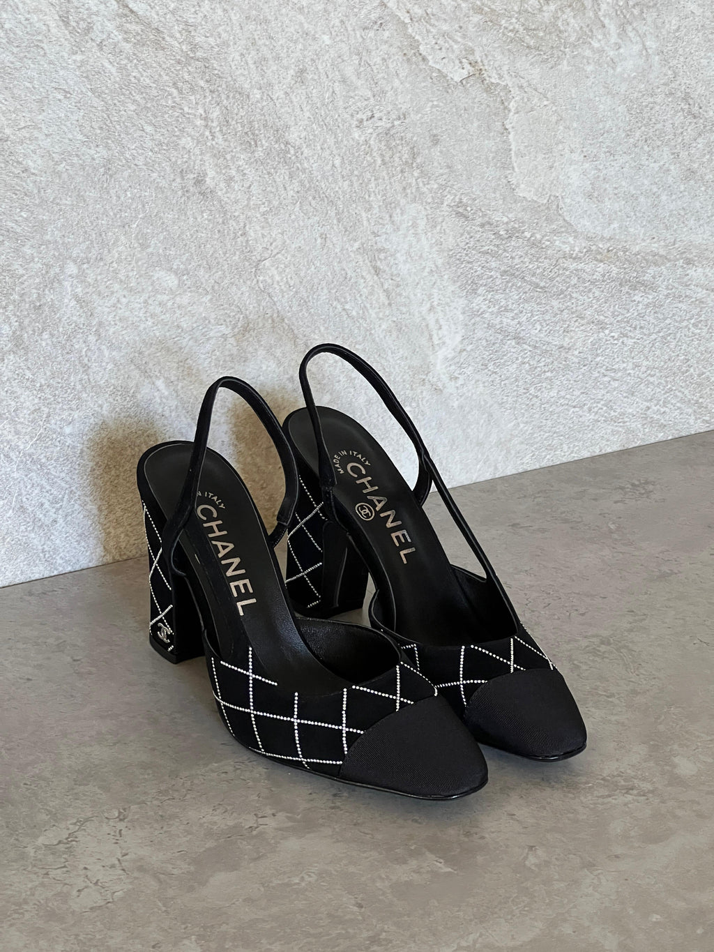 Chanel Slingback Heels - 4