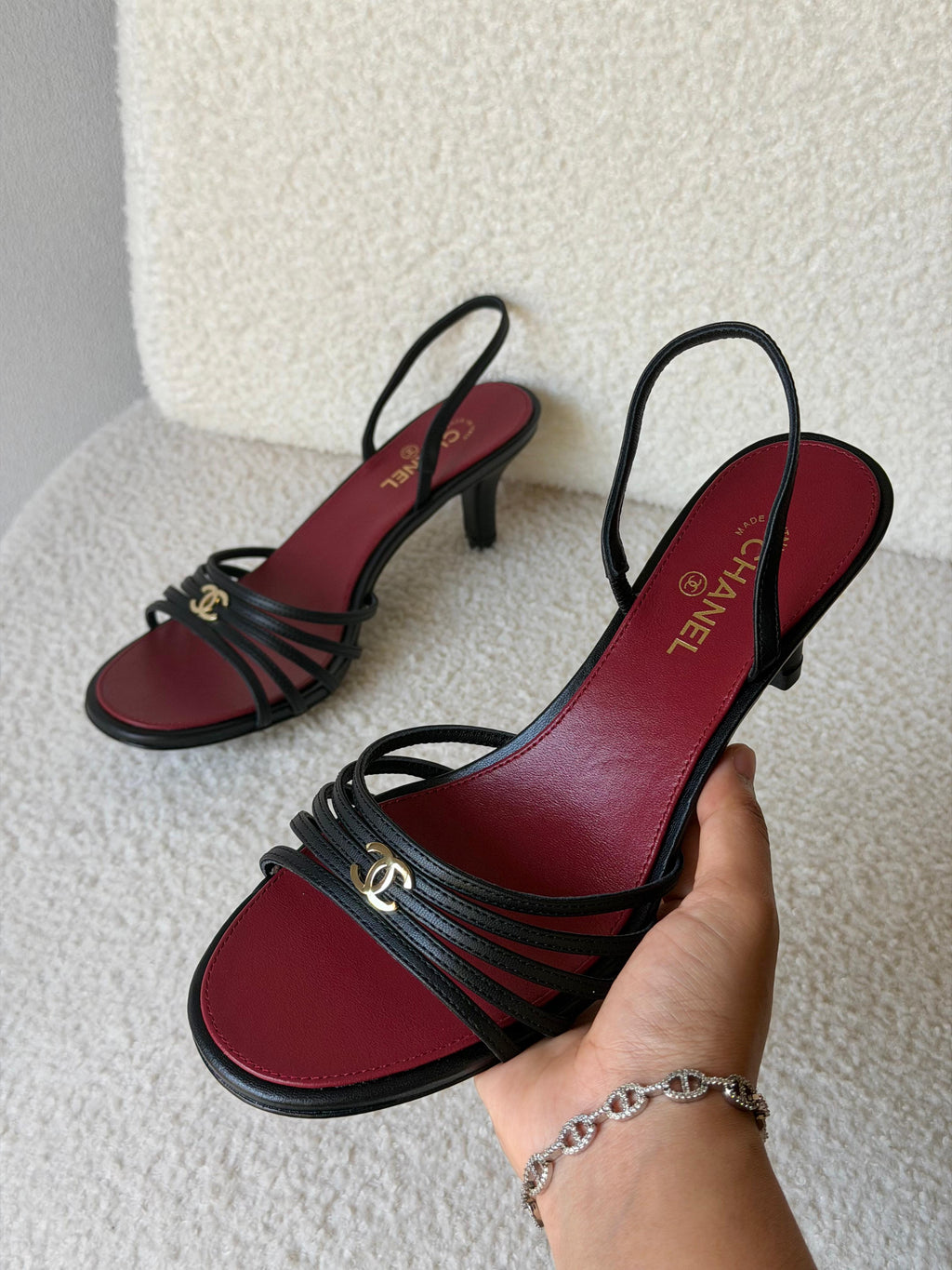 Chanel Sandals - Goatskin - 9